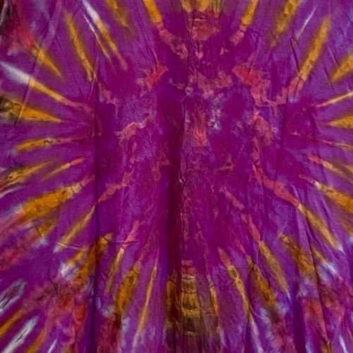 Sacred Threads Hippie Bohemian Festival Stretch Tie Dye Swing Dress 223632/4 - Picture 5 of 5