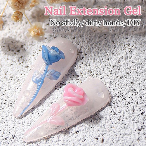 Non Stick Hand Extension Nail Gel Carving Gel Nail Art To Polish Nail GX N9V7 - Picture 7 of 18