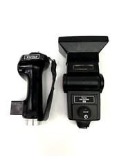Vivitar 283 Auto Thyristor Vintage Camera Flash w/ Pistol Grip  Lens Filter