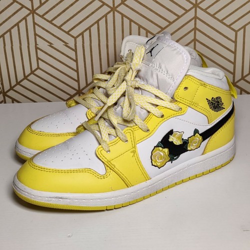 Nike Air Jordan 1 Mid SE GS Floral 
