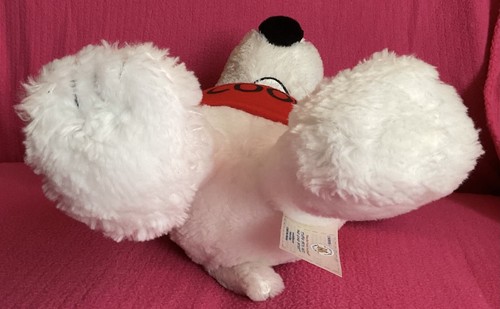 Snoopy Peanuts Dog w/Sound & Moving Ears Soft Plush Toy 16” Build A Bear (Video) - Picture 11 of 15