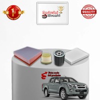 Kit Wartung 4 Filter Isuzu D-MAX 2.5 DDI 120KW 163CV Ab 2012