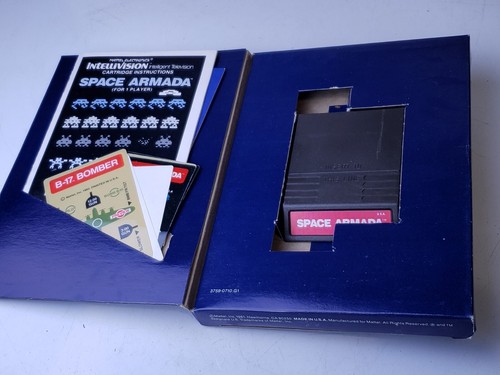 Space Armada (Intellivision, 1981) Complete In Box - Picture 2 of 5