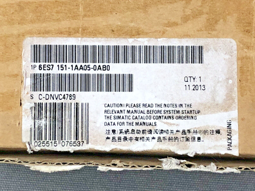 Siemens 6ES7151-1AA05-0AB0 SIMATIC DP Interface module IM 151-1 Std. for ET 200S - Picture 4 of 4