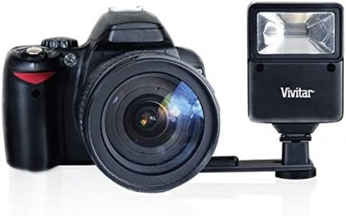 Flash esclavo Vivitar V319AF Digital Concepts y soporte para cámara réflex digital fotografía - Imagen 1 de 16