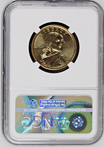 2016 D Sacagawea Native American Dollar $1 “Wartime Code Talkers” - NGC MS 67 - Picture 2 of 2