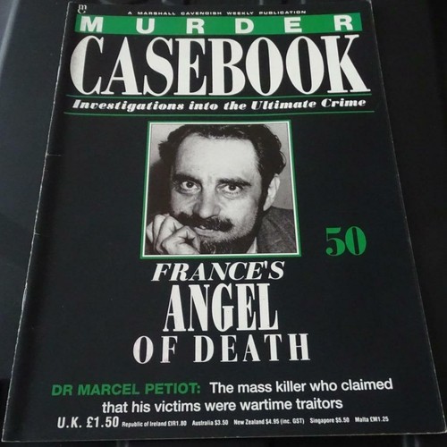 MURDER CASEBOOK - MARSHALL CAVENDISH - TRUE CRIME - ISSUE CHOICE & SPARE BINDERS - Imagen 60 de 149