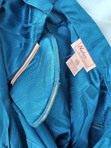 Vintage Naturelle George Georgiou Brand Ladies Womens Silk blouse XS - Picture 7 of 14