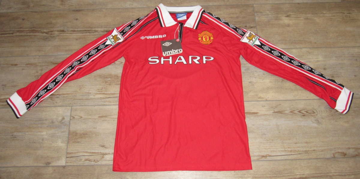 Umbro Manchester United David Beckham #7 99-00 Premier League