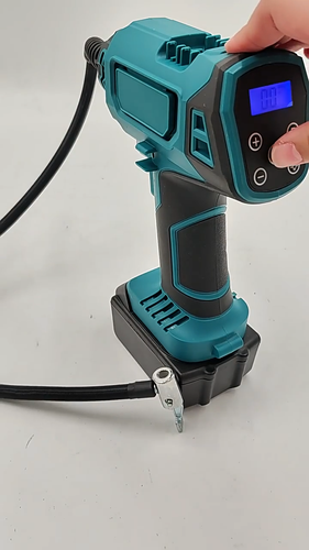 120psi Für Makita 18V Batterien Inflator Pumpe LED Akku Auto Kompressor Reifen - Video 1 von 1