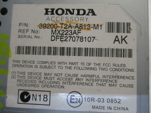 NY710-25 OEM WARRANTY 13-17 ACCORD NOISE CANCELLATION BODY CONTROL MODULE BCM - Picture 3 of 3
