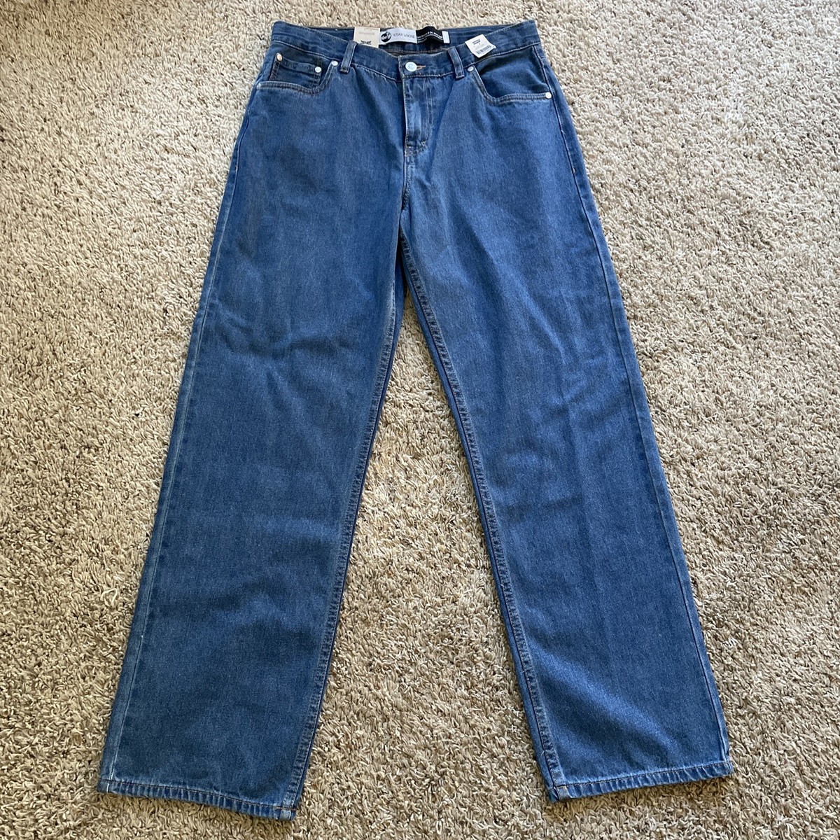 2018年製 Levi's SilverTab Baggy W32L30 VTG Levi's SilverTab Baggy Jeans Green 31x30 (30x30) Purple