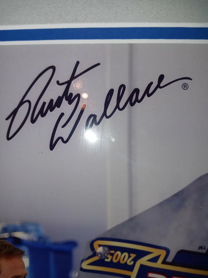 Autógrafo RUSTY WALLACE "Last Call Testing" Edición Limitada 277/502 Foto 4 de 4