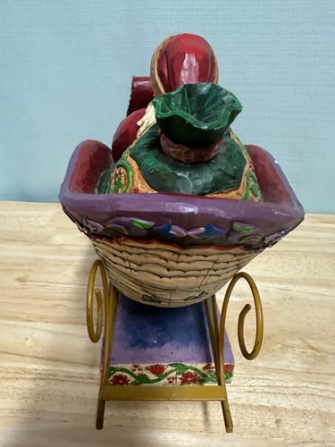 Jim Shore Heartwood Creek 2004 "Delivering Joy" Weihnachtsmann & Schlitten - Bild 13 von 14