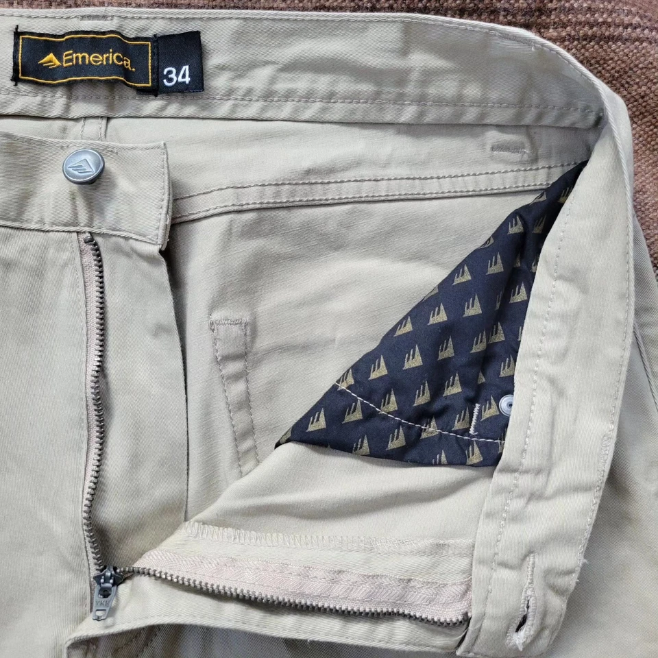 Pantalones de sarga Emerica Reynolds Belmont primavera 2012 talla 34 esto es skateboarding Foto 3 de 4