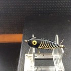 Vintage Heddon Tiny Torpedo Black White Fishing Lure Black Shore