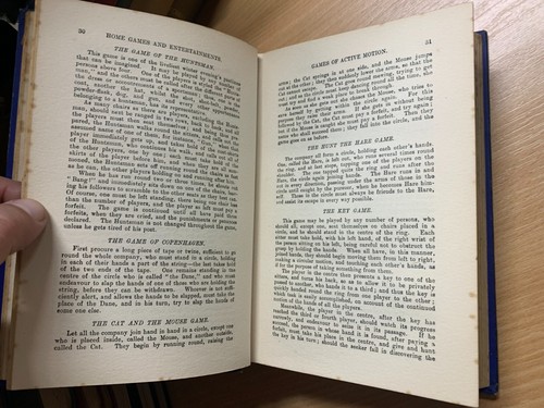 Antico/Vintage " The Book Of Case Giochi & Sera Entertainments " Libro (P4) - Picture 14 of 21