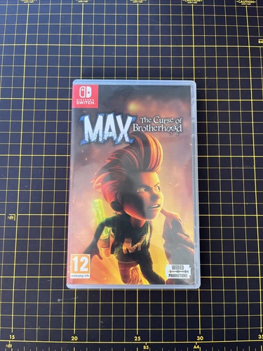 Max The Curse of Brotherhood Nintendo Switch PAL *Lightly Used Clean
