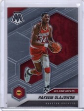 2020-21 Panini Mosaic Hakeem Olajuwon All-Time Greats #284 Atlanta Hawks HOF