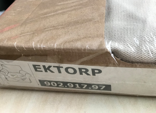 IKEA EKTORP Sesselbezug Ramna hellbeige 902.917.97 NEU/VERSIEGELT - Bild 1 von 5