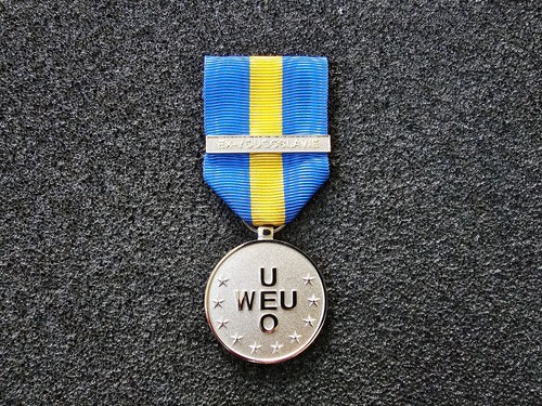 (BS1) EU WEU Einsatzmedaille Ex Yougoslavie Europa made Orden - Picture 1 of 4