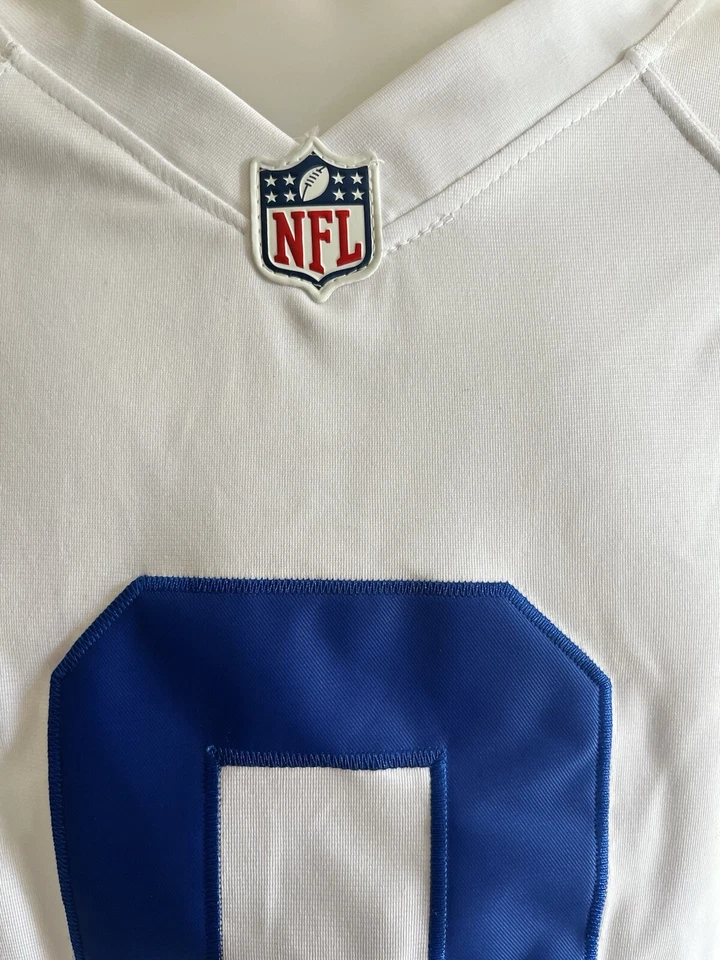 Camiseta deportiva blanca de los Dallas Cowboys Tony Romo Nike On Field talla grande Foto 3 de 4