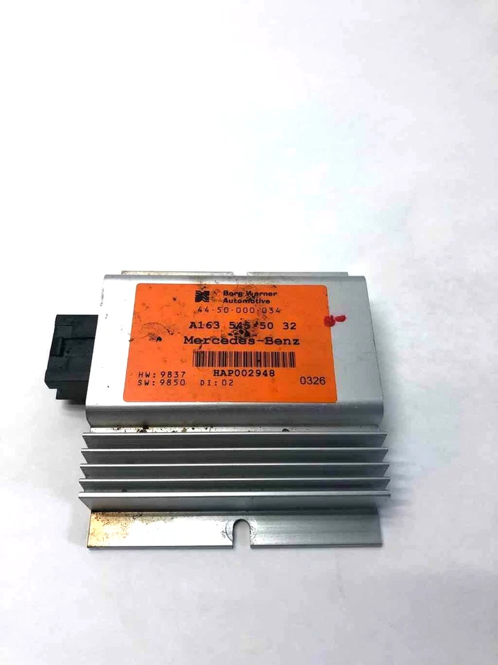 Mercedes Benz ML430 1998-2005 caja de transferencia módulo caja cerebral A1635455032 Foto 2 de 4