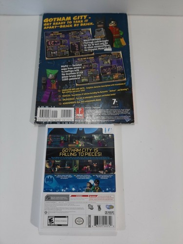 Lego Batman The Video Game Complete w/Manual + Prima Game Guide Nintendo Wii - Picture 2 of 6