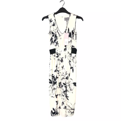 Phase Eight Fleur jackie Dress Mauve Chalk Knee Length UK 6-10 RRP £99 | SALE - Picture 2 of 6