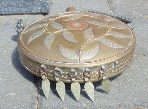 (#1466) Brass copper powder water flask (Pick up or post worldwide) - Picture 8 of 11
