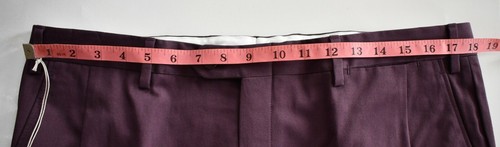 $850 ποΈ Authentic BRIONI Parma Violet COTTON CASHMERE Trousers Pants 54 W-36" - Picture 7 of 13