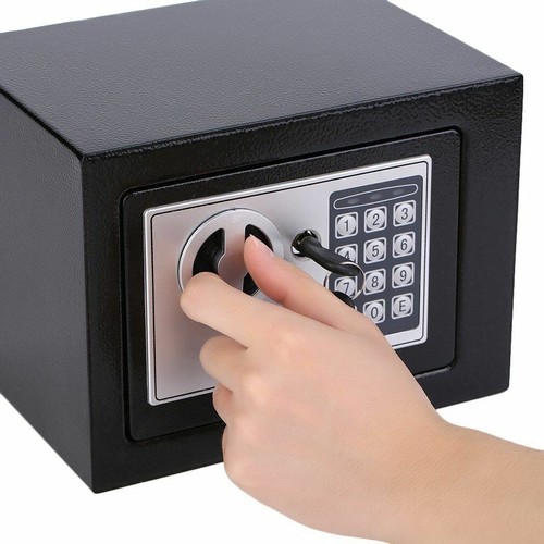 Electronic Digital Security Safe Box Keypad Lock Home Office Hotel Jewelry Money - Picture 7 of 8