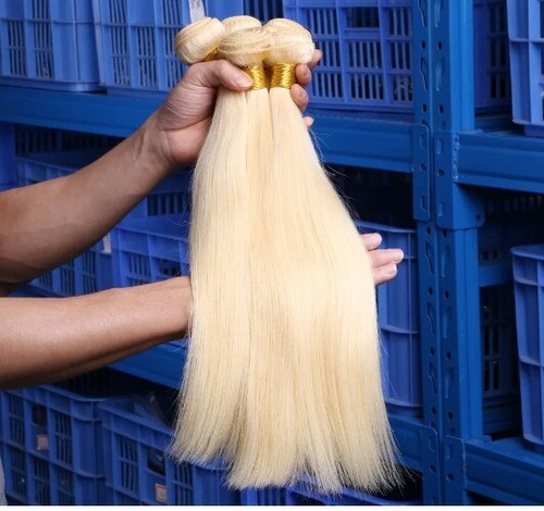 1 3 4 Bundle Mixed Lengths 613 Blonde Brazilian Hair Human Hair Bundles - Bild 16 von 16