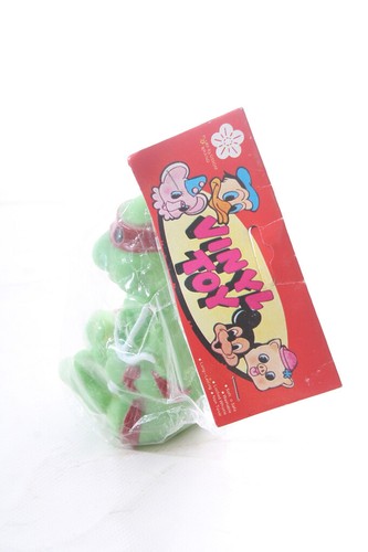 1 x RAR Vinyl Toy Plum Blossom Turtle in OVP Toy Collector Vintage - Picture 5 of 8