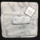 Pottery Barn Teen Hanging Closet Organizer sweater storage 12x12x57 quarry gray