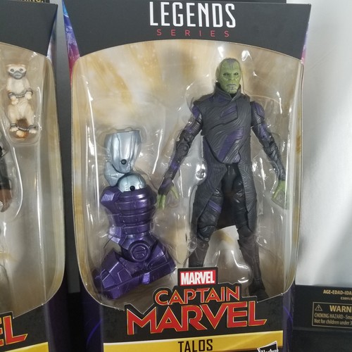 Captain Marvel Marvel Legends Kree Serie Set 7 Actionfiguren BAF KOMPLETT - Bild 7 von 12