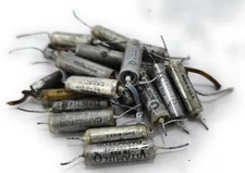 Lot of 25 Vintage Sprague Vitamin Q .01 uf 400v Capacitors Guitar Tone Caps