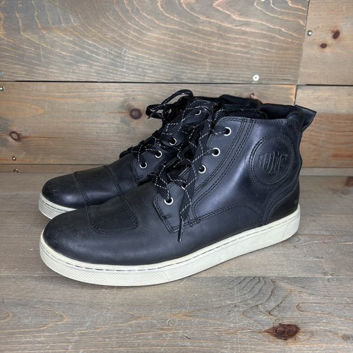 Harley Davidson D93728 Bateman Ankle Pro Reitschuhe schwarz Herren Größe 11,5M US