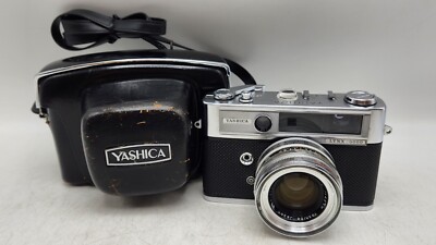 Yashica Lynx-5000 35mm Film Camera w/ Yashinon 4.5cm 45mm F1