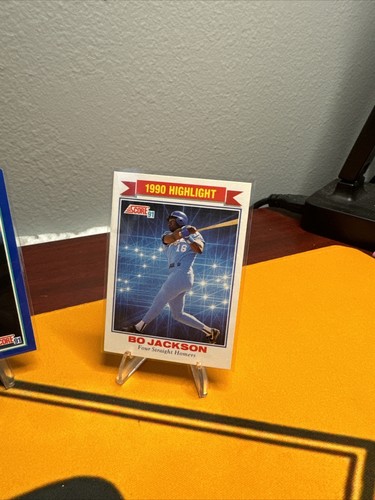 3 Card 1991 Score Bo Jackson - Picture 4 of 8