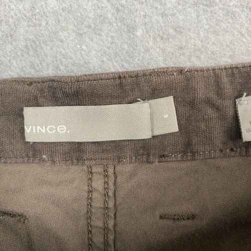 Vince Skinny Corduroy Cargo Pants Brown Size 6 Pockets - Picture 5 of 8