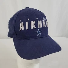 Dallas Cowboys Vintage Troy Aikman #8 Hat Cap Strapback Drew Pearson QB Club NFL