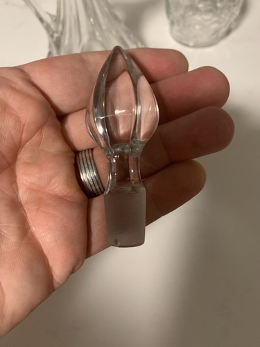 Drei Vintage Clear Cruets - Bild 11 von 12