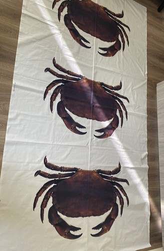 Vintage IKEA of Sweden LISEL 2013 "Crab" Fabric Colorful Vintage style Textiles - Picture 5 of 8