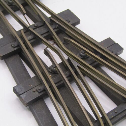 Bassett Lowke O Gauge 3 Rail All Brass Track Symmetrical Point 30cm - Picture 4 of 4