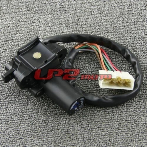 Juego de bloqueo de asiento con tapa de gas combustible interruptor de encendido para Kawasaki Ninja EX250 EX300 08-17 Foto 3 de 4