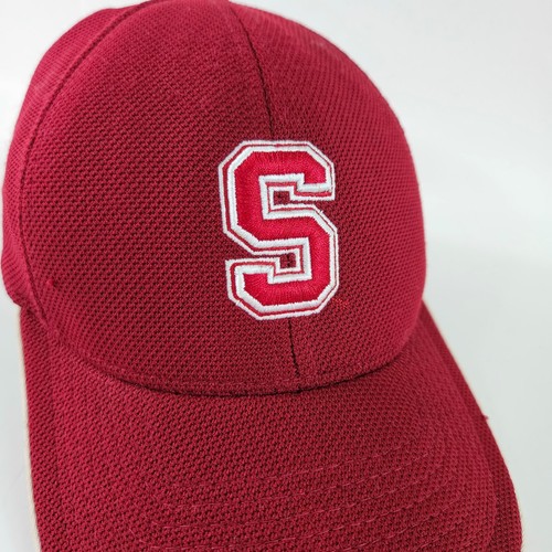 Nike Stanford Hat Cardinals Spell Out Embroidery Flex Fit Baseball Cap Size L/XL - Picture 2 of 23