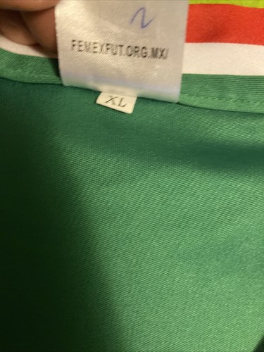 Mexico Jersey Soccer Sz XL Futbol Seleccion Mexicana Green New - Picture 3 of 8