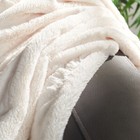 SAFAVIEH Dalson Pom Pom Throw Blanket | Ivory |