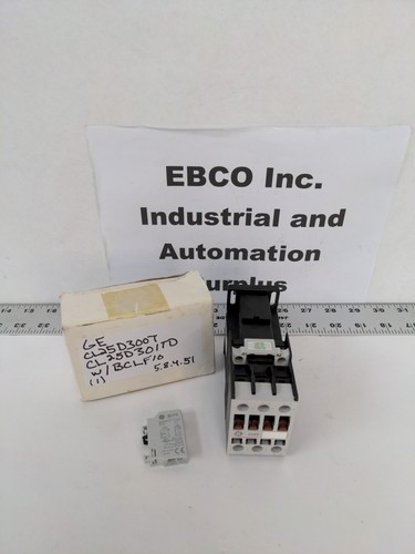 GE CL25D300T CL25D301TD  114064  General Electric 24VDC Coil w/ BCLF10 - Picture 1 of 23